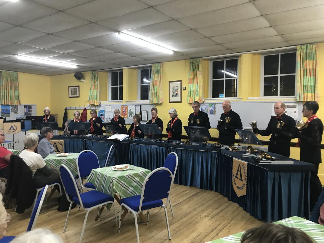 St Johns Church Hall Thursday October 5th Alton Handbell Ringers